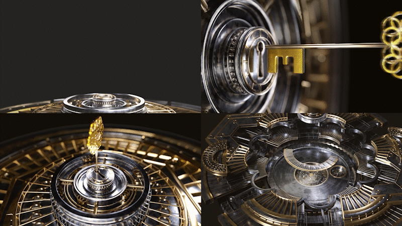 Personal Title Sequence (Key to creativity)